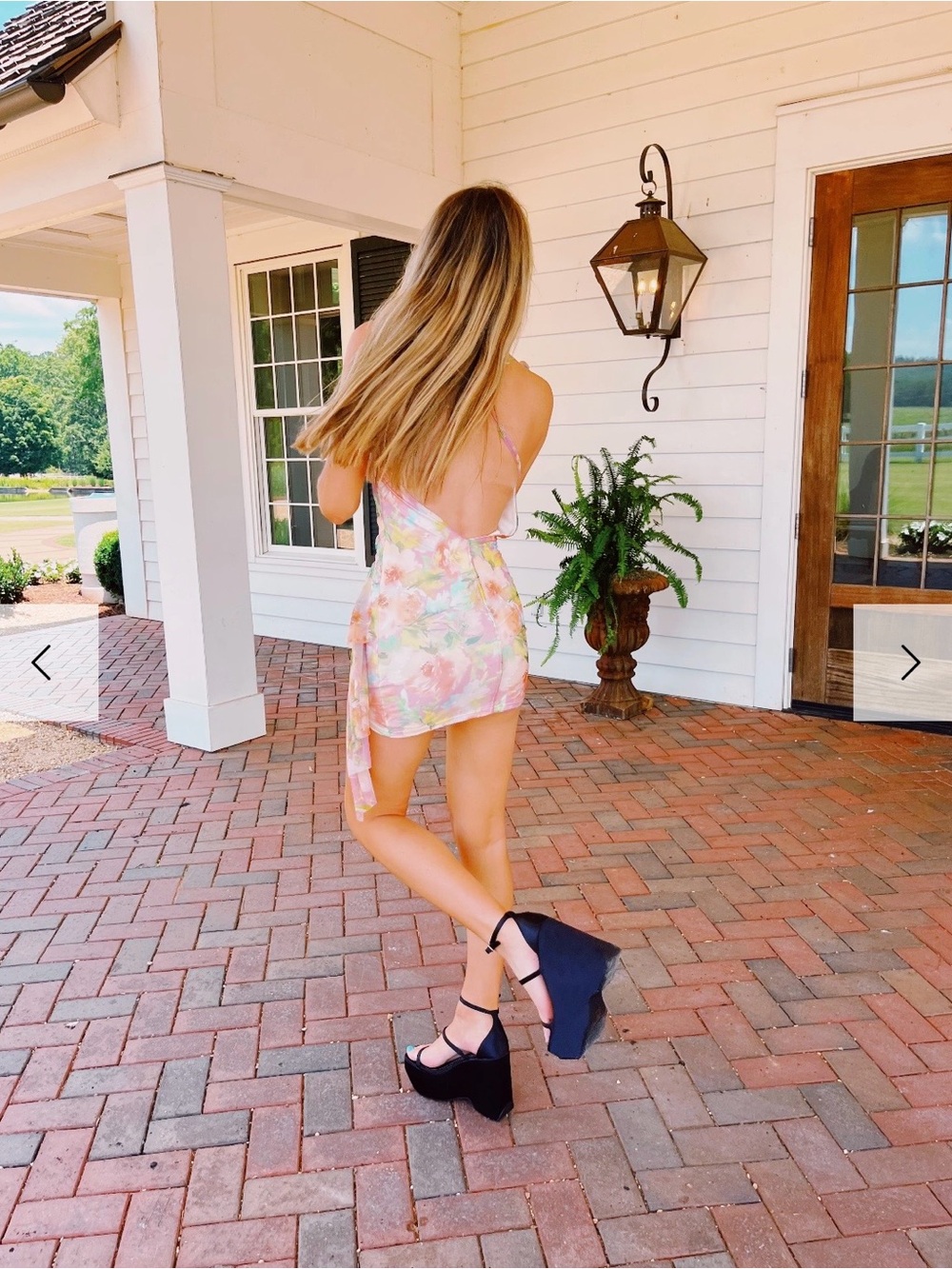 Strappy Black Platform Wedges — Women’s Heels — NEVER WORN